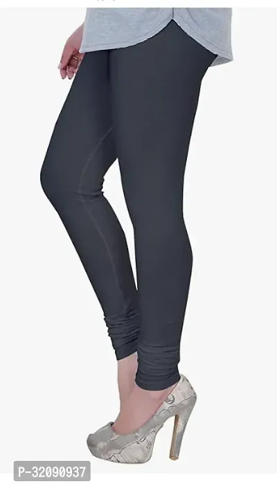 Stylish Solid Polyester Legging for Women-thumb0