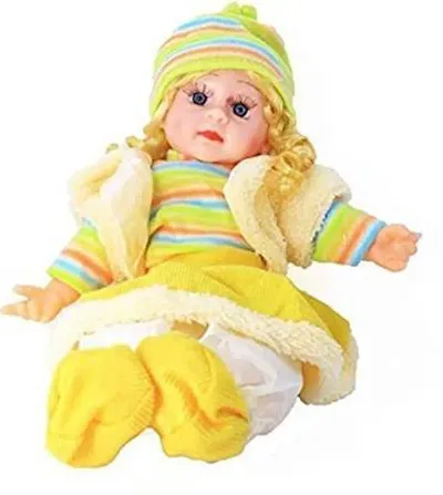Sajani Musical Poem Doll, Baby Doll (Yellow)