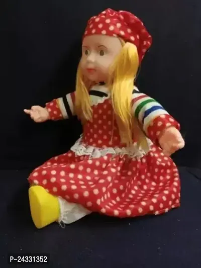 Mayank  company  Singing Musical Baby Poem Doll Toy Looking Rhyming Babydoll  (Multicolor)-thumb3