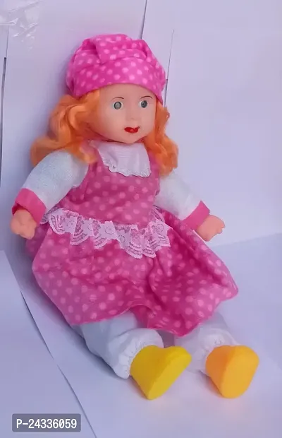 Mayank  company Cute Baby Poem Doll Singing for Kids (Color May Vary)-thumb0