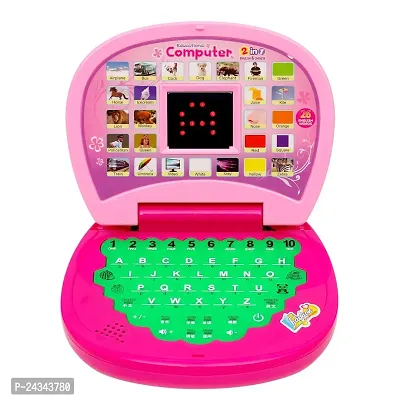 Mayank  company  Battery Operated Educational Learning Laptop Toy with LED Display and Music Effect | Babies/Girls/Boys