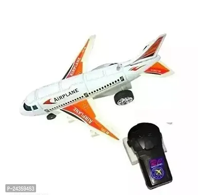 Mayank  company Airplane Toy Radio Control Running Plane/Moving Aeroplane with Light for Kids-thumb0