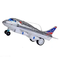 Mayank  company Air Plane Remote Control Running on Flour not Flying with Light | Battery Operated Remote Control Plane-thumb1