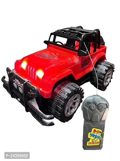 Mayank  company Latest Model Car Remote Control Jeep Off Road Vehicle Toy Remote Control Monster Jeep with Head Lights Remote Control Jeep for Kids Boys  Girls-thumb0