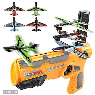 Mayank  company Flying Toy Airplane, Pistol Gun Shooting Game Toy Gun Air Battle Glider Airplane Launcher Toy for Kids Outdoor Sport Aircraft Exciting and Fun Gift for Boys and Girls  birthday