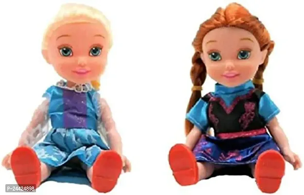 Mayank  company Two cousin Little Sister Dolls for Kids, Baby Girls Dolls Kids Toys  (Multicolor)-thumb0