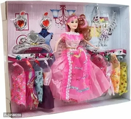 Mayank  company Latest Model Elegant Doll Designer Shoes Playing Set (Birthday Gift for Girl)-thumb0