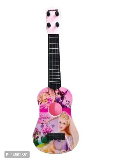 4-String Cartoon Printed Small Guitar Toy ( Print Many Vary ) - Pack of 1