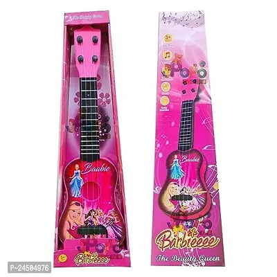 4-String Cartoon Printed Small Guitar Toy ( Print Many Vary ) - Pack of 1