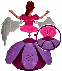 Dancing Angle Princess Fairy Girl Robot Doll with 360 Degree Rotating Walks-thumb2