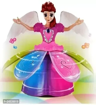 Dancing Angle Princess Fairy Girl Robot Doll with 360 Degree Rotating Walks