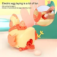 Electronic Swan Moving Swan Laying Eggs Toy Toys Walking Swan Laying Eggs Toy for Children-thumb1