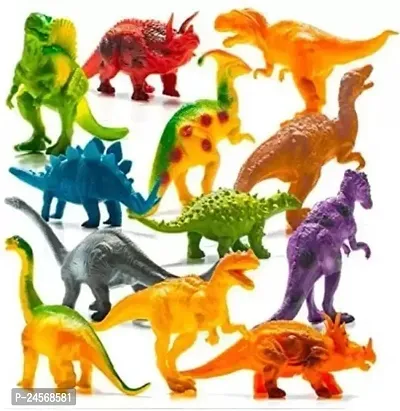 Mayank  company Dinosaur Toy Set of 12 PCS | Dino World Toys Create Your Jungle for children