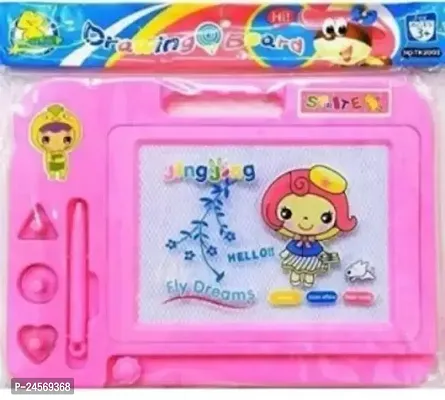 Mayank  company Magic Slate Toy is Very Useful and Easy to Use, Helps Children in Learning How to Write, Read and Draw on This Non-toxic Board - Color as per stock-thumb0