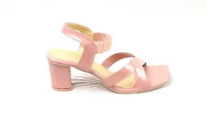 Block Heel Sandals for Women Girls Fashion Casual Trending-thumb2