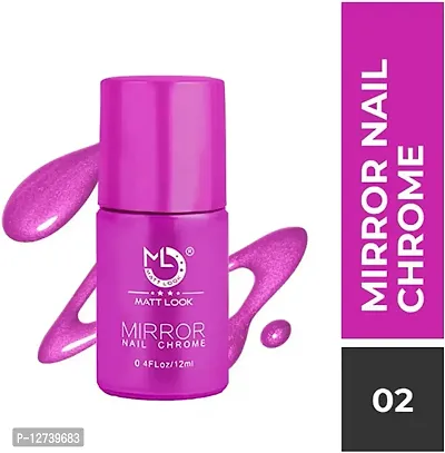 Mirror Nail Chrome Pink MATTLOOK Nail Polish-thumb0