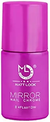 Mirror Nail Chrome Pink MATTLOOK Nail Polish-thumb1