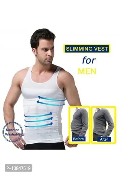Body Shaper Vest Shirt Abs Abdomen Slim Stretchable Tummy Tucker Vest Slim  & lift vest Body