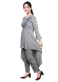 BEAUTIFUL PARTY WEAR WOMEN KURTA SET-thumb4