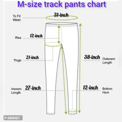 Classic Lyocell Solid Track Pants for Men-thumb2
