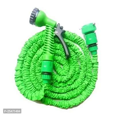 50 Feet Expandable Garden Hose Pipe for Car Washing Gun 7 Adjustable Modes Plastic Hoses Pipe Garden Pipe(Multicolour)