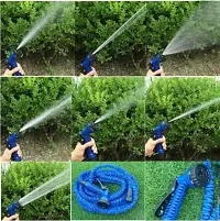 Expandable Garden Hose Pipes,3 Times Magic Expandable Garden Hose Flexible Stretch Water Pipe with Water Spray Nozzle Good for Lawn Car Home Cleaning-thumb2