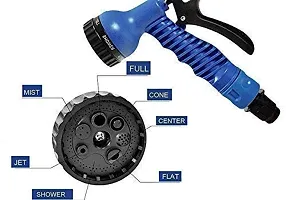 Expandable Garden Hose Pipes,3 Times Magic Expandable Garden Hose Flexible Stretch Water Pipe with Water Spray Nozzle Good for Lawn Car Home Cleaning-thumb1