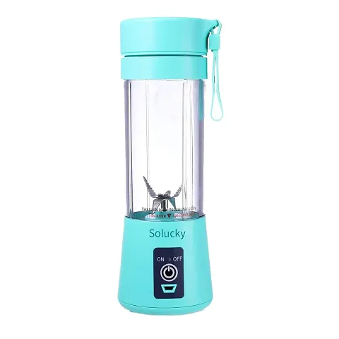 Portable blender Personal 6 Blades Juicer Cup Household Fruit Mixer,With Magnetic Secure Switch, USB Charger Cable (multucolour)