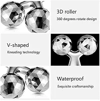 3D Roller Massager for Face and Body | Natural Facial and Body Toning and Contouring with Chrome Balls for Radiant Skin (Body)-thumb4