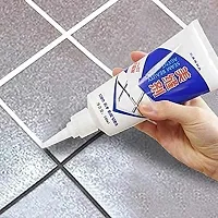 Tiles Gap Filler Waterproof Crack Grout Gap Filler Agent Water Resistant Silicone for Home Sink Gaps/Grouts Repair Filler Tube Paste for Kitchen, Bathroom (Tiles Gap Filler Tube Paste)-thumb3
