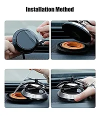 Helicopter Alloy Solar Car Air Freshener Aromatherapy Car Interior Decoration Accessories Fragrance for Home Office Decoration Perfume Solar with organic oil 10ml Bottle (MULTICOLOUR)-thumb3