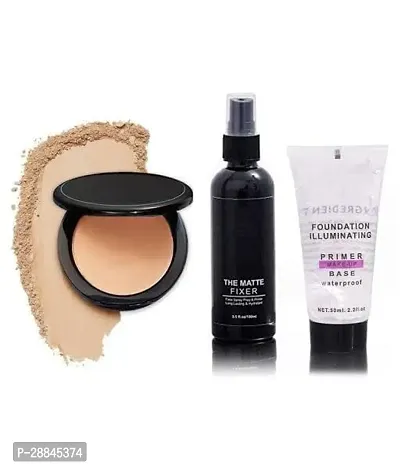 Matte Fixer with Makeup Base Foundation Primer