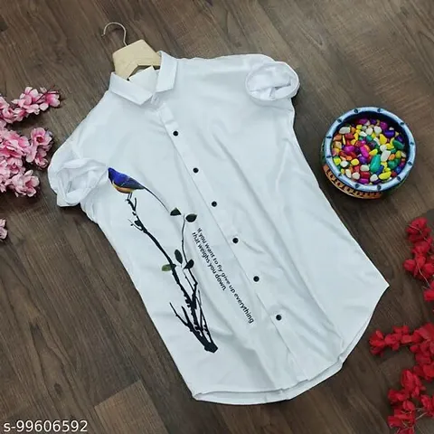 Must Have Linen Short Sleeves Casual Shirt 