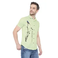 Sparrow Printed Half Sleeves Shirt For Man-thumb2