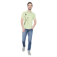 Sparrow Printed Half Sleeves Shirt For Man-thumb4