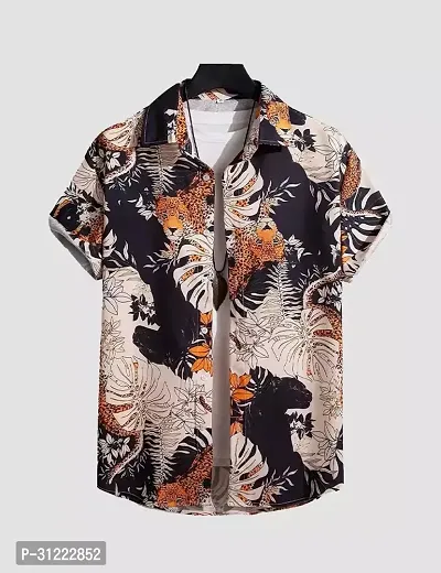 Printed Half Sleeves Shirt for Man-thumb0