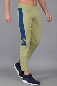 Stylish Fancy Polyester Striped Regular Fit Track Pant For Men-thumb2