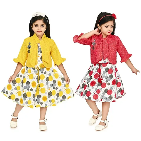 Stylish Fancy Clothing Set For Girl set of 2