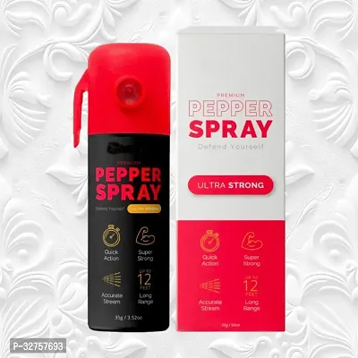 Powerful Self Defence Black Pepper Spray For Protection  Safety (Pack of 1)-thumb0