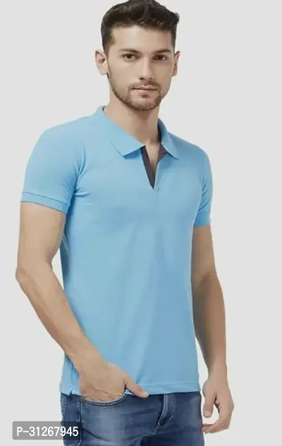 Stylish Polo Tshirt For Mens-thumb0