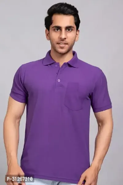 Stylish Polo Tshirt For Mens-thumb0