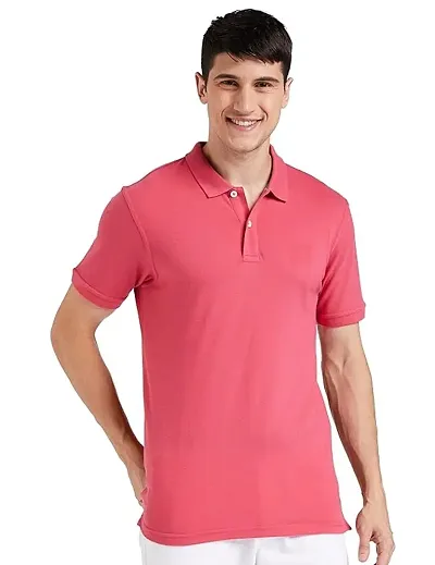 Comfortable Blend Polos For Men