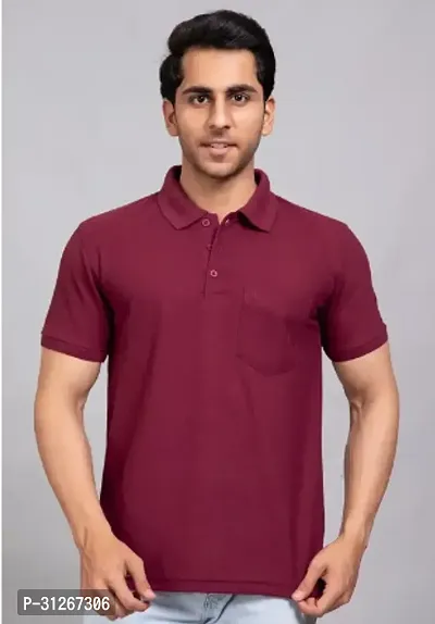 Stylish Polo Tshirt For Mens-thumb0