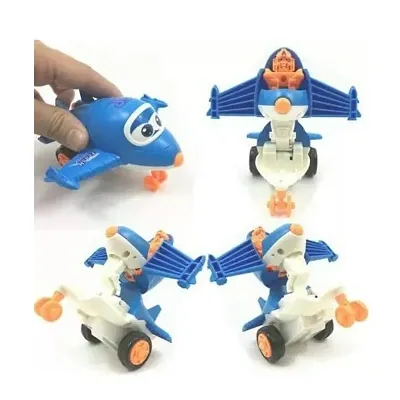 Manya fashion and imitation presents new toy plane convert from plane to robot