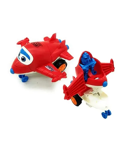 Kids Toys: Convertible Plane to robot & new yoyo Pack of 2