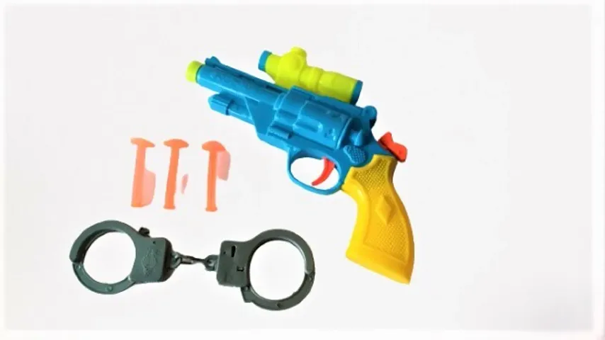 Kids Toys: Gun, Spider man Gloves and Real Hero Action figure