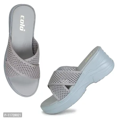 Stylish Fancy Heel Wedges Sandal For Women And Girls-thumb5