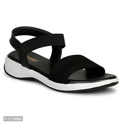 Stylish Fancy Flat Heel Wedges Sandal For Women-thumb0