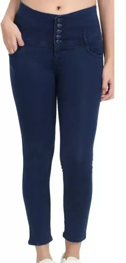 Stylish Fancy Organic Solid Jeggings For Women