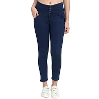 Anukritienterprises,Jeans,Miderise,Regular Fit,Streachable,for Women and Girls (30, Navy Blue)-thumb2